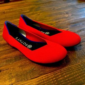 RETIRED: Rothy’s Cherry Red “The Flat”